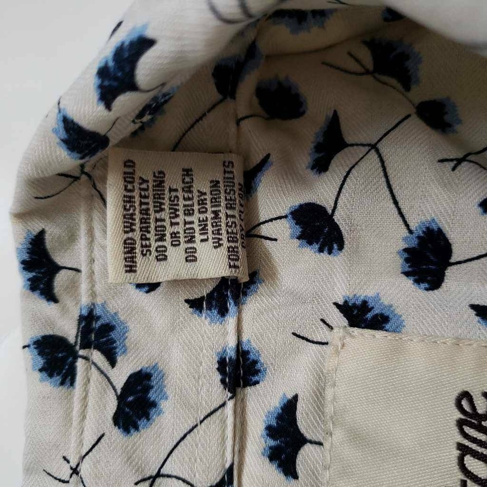 Vintage Silk Mens Button Front Shirt Multicolor Beige Floral Short Sleeves M - Picture 7 of 8